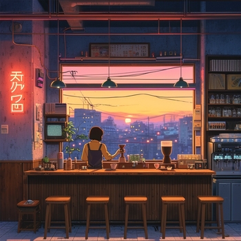 Stereo LoFi – Уютное Кафе. Вечерний Джаз для приятного Отдыха (Cozy Vibes Late Night Cafe Jazz Session for Relaxing) (Ultra Slowed)