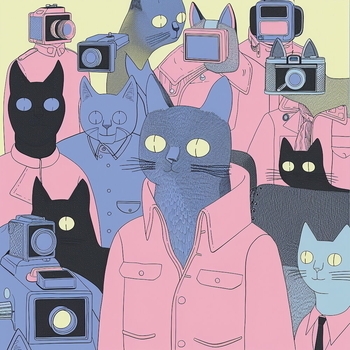 Lunaloops – Cat Thru a Lens