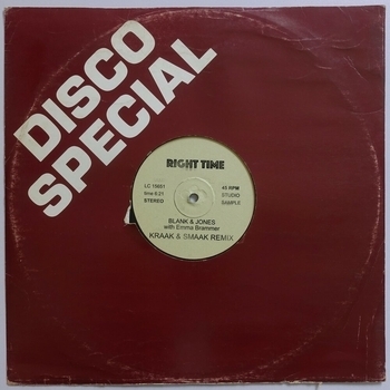 Blank & Jones – Right Time (Kraak & Smaak Extended Remix)