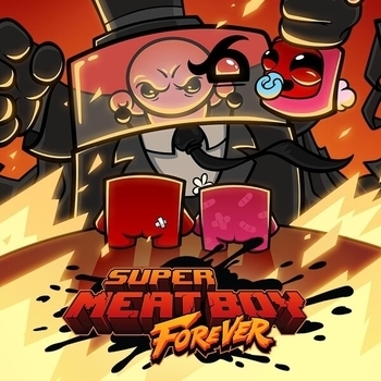 Из игры "Super Meat Boy Forever"